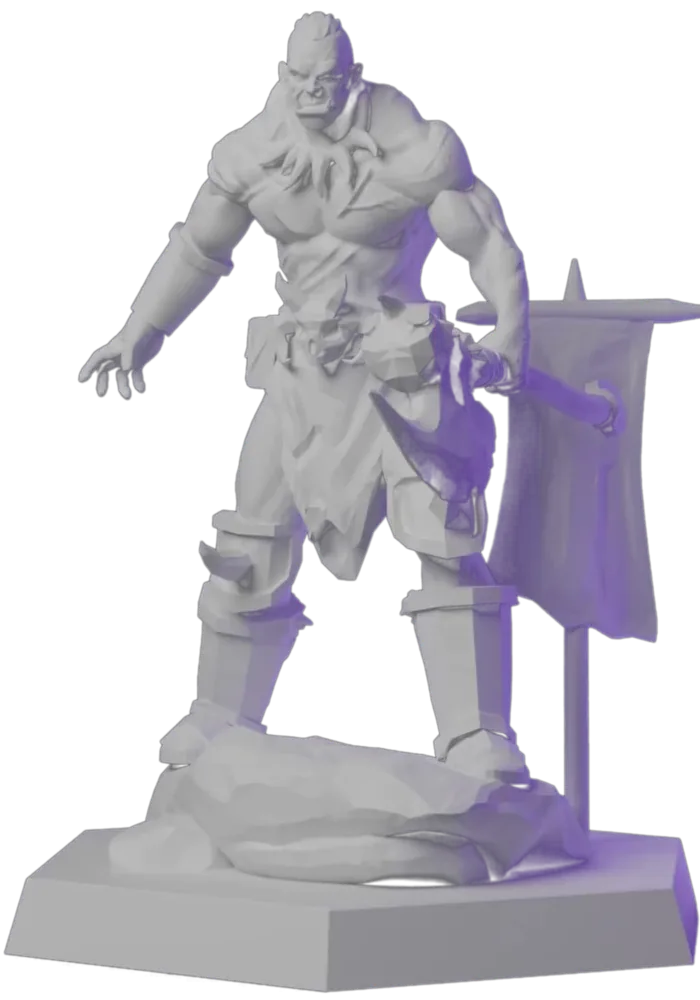 Rogmak der Zerschmetterer, Ork-Champion der Roten Hand in Warconicas